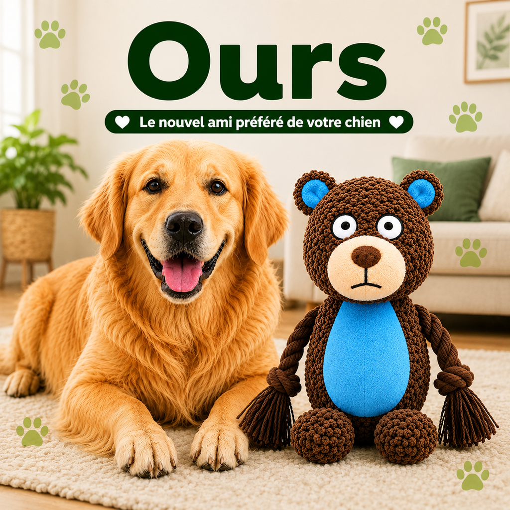 Dogizy™ – Jouet indestructible en corde pour chien