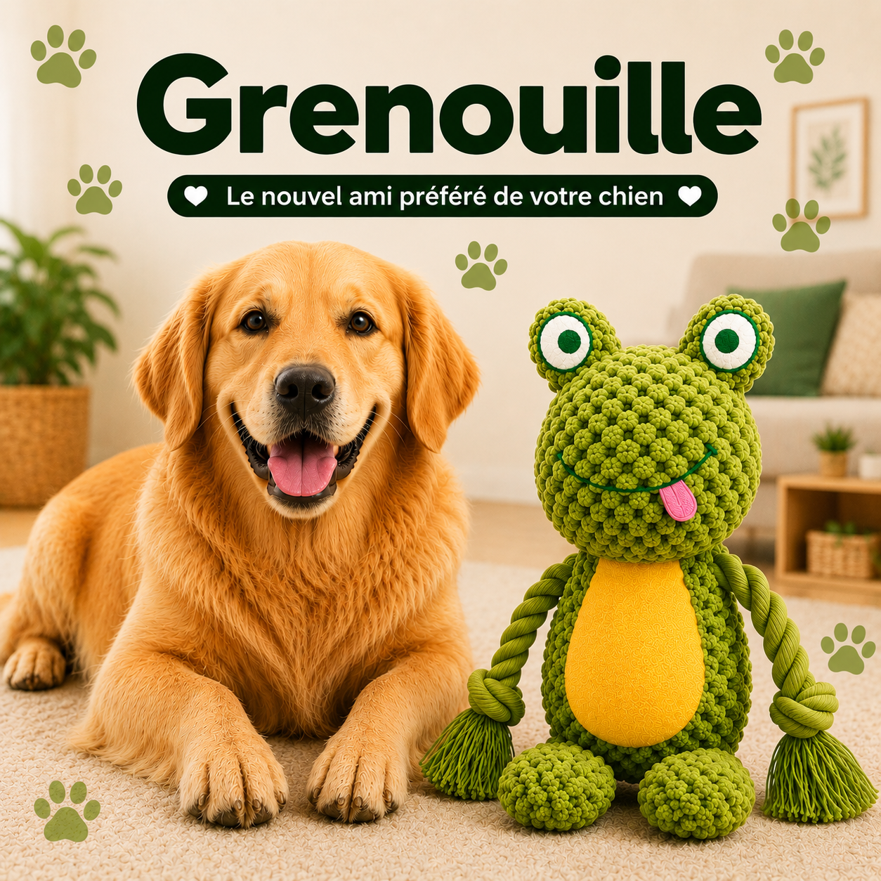 Dogizy™ – Jouet indestructible en corde pour chien
