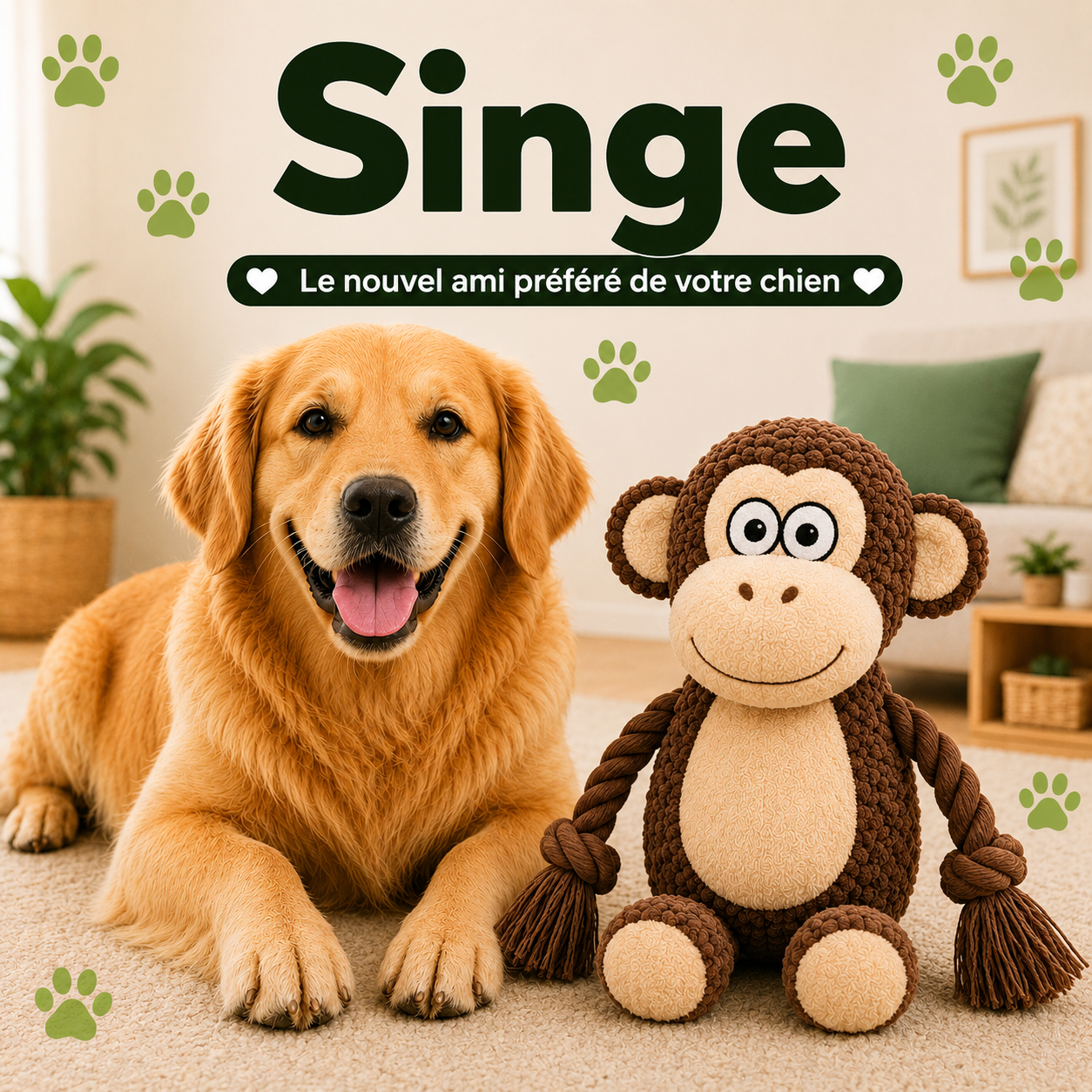 Dogizy™ – Jouet indestructible en corde pour chien